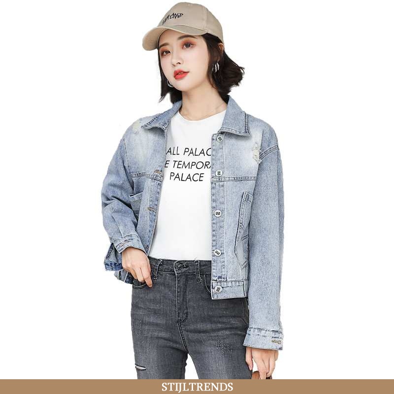 Wollen Jas Dames Jas Denim Lange 2020
