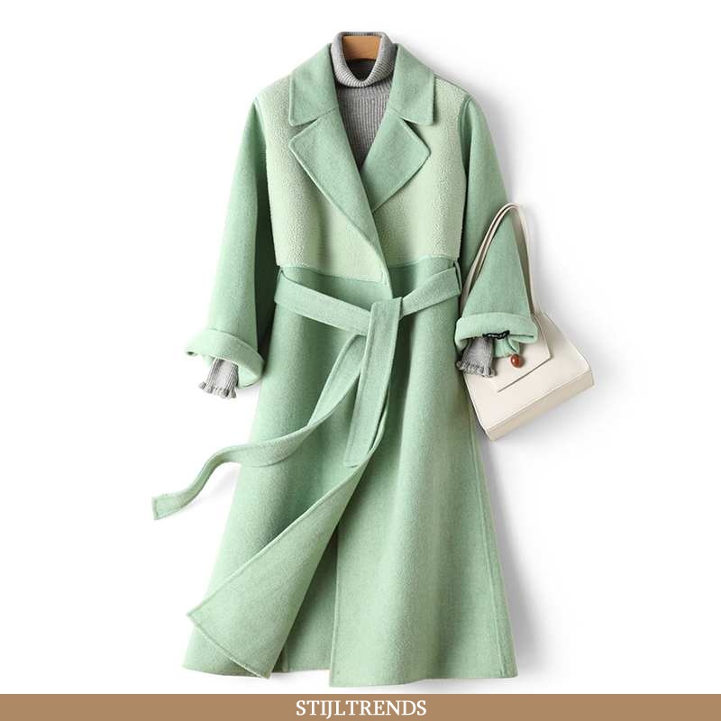 Wollen Jas Dames Pak Wollen Winter Vrouwen