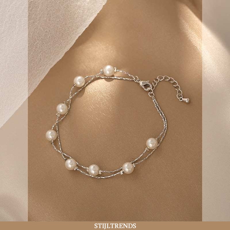 Zilveren Sieraden Dames Elegante Parel