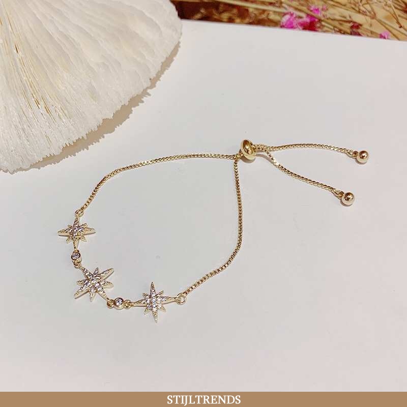 Zilveren Sieraden Dames Trendy Ketting Gouden