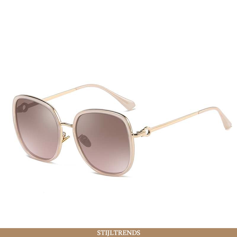 Zonnebril Dames Skinny Nieuw Champagne