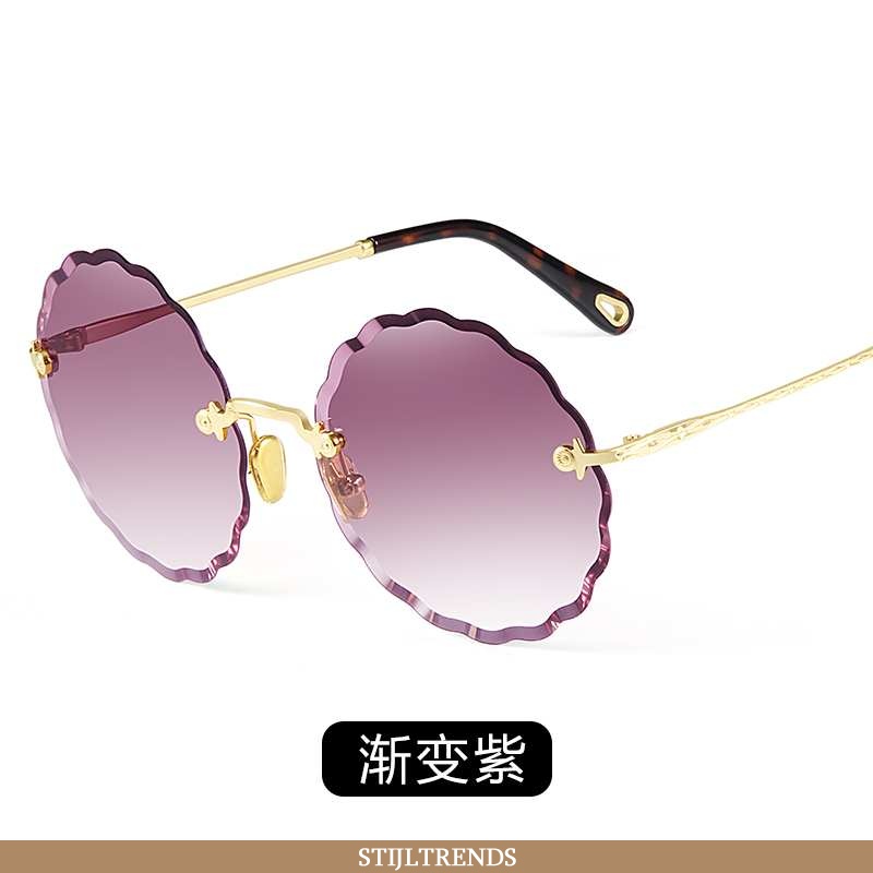 Zonnebril Dames Trendy Uv Bescherming Purper