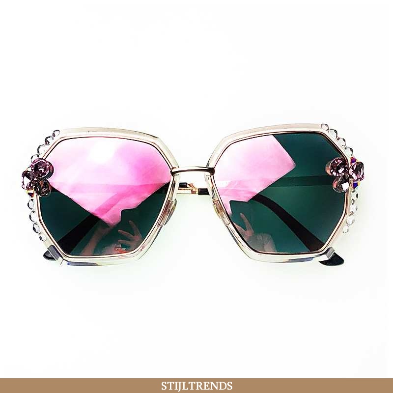 Zonnebril Dames Trendy Vrouwen Roze