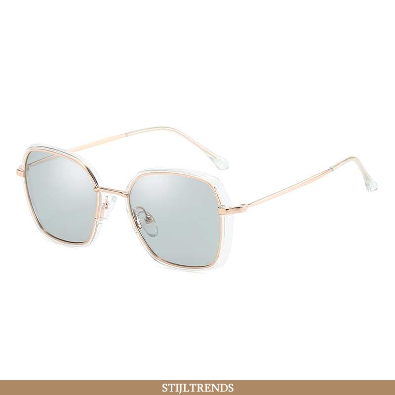 Zonnebril Dames Vintage Mesh Blauwe