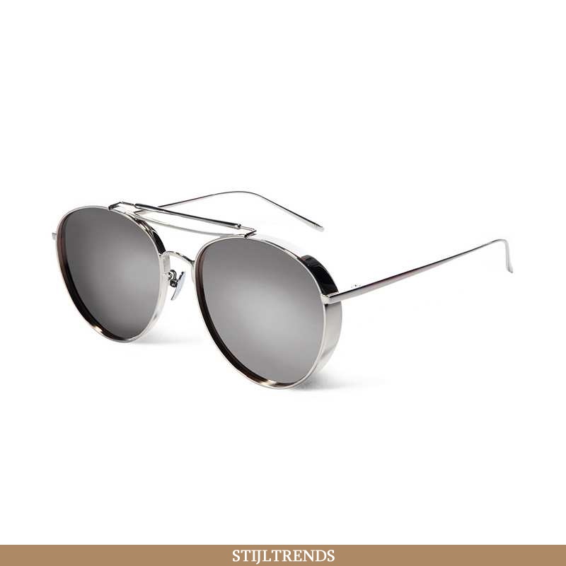 Zonnebril Heren Trendy Mesh Grijs